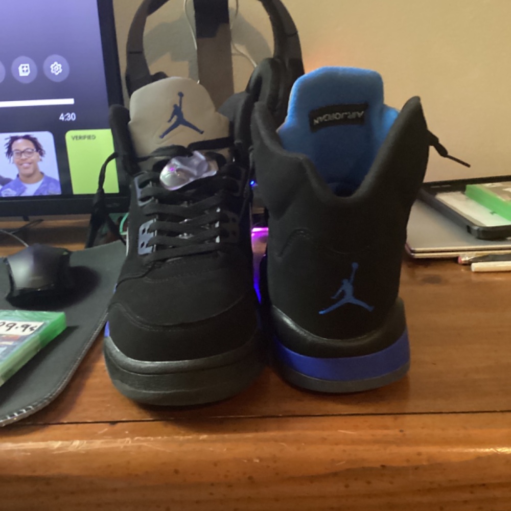 Jordan 5 Retro Racer Blue - Picture 2 of 5